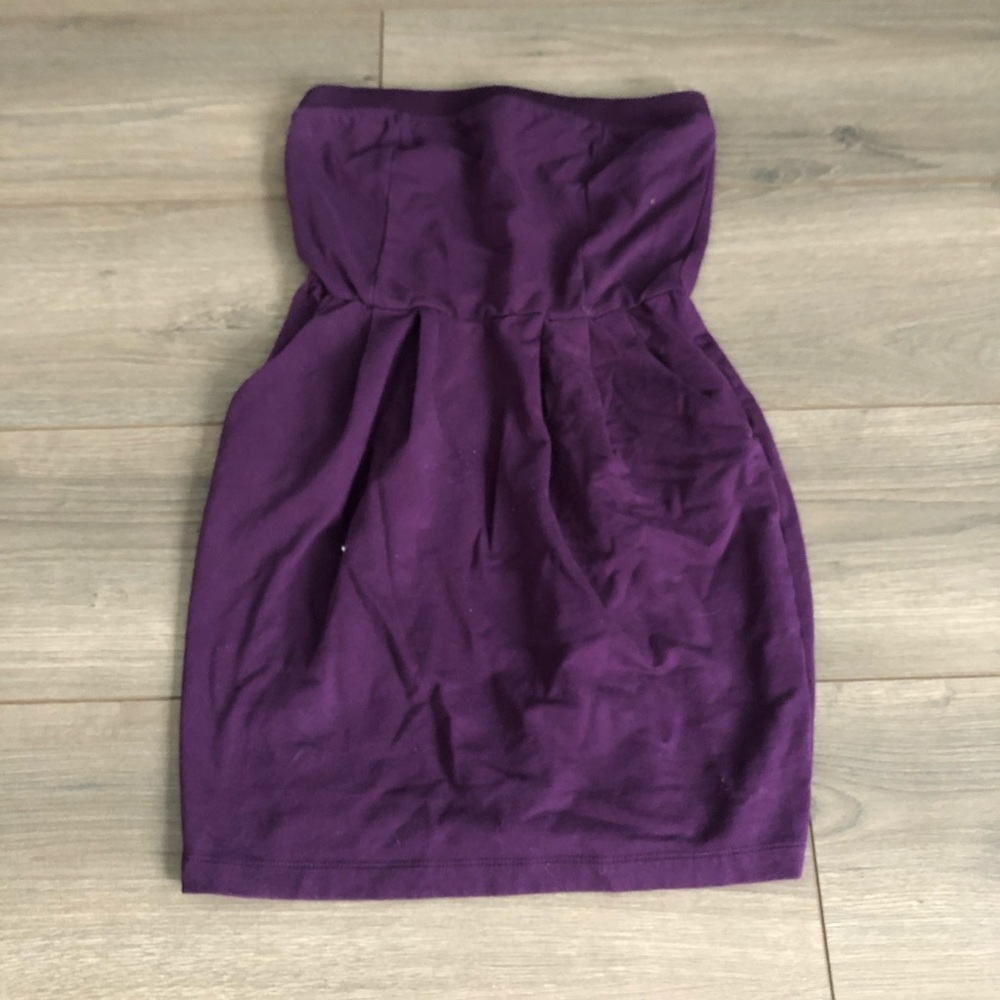 Mini Purple Tube Dress